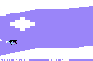 World 2 on the C64: the helicopter