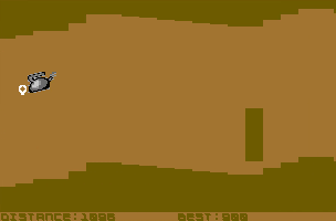 World 5 on the C64: the kettle